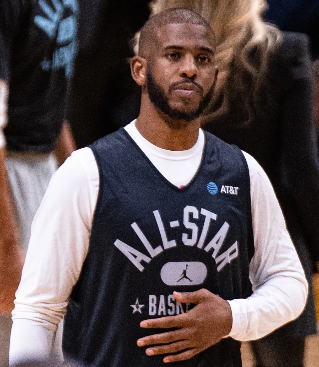 Chris Paul pendant le week-end du Match des étoiles de la NBA en 2022